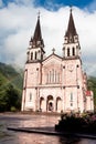 Basilica of Santa Maria, Covadonga, Asturias, Spain Royalty Free Stock Photo