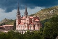 Basilica of Santa Maria, Covadonga, Asturias, Spain Royalty Free Stock Photo
