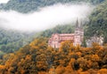 Basilica of Santa Maria, Covadonga, Asturias, Spain Royalty Free Stock Photo