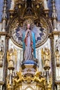 Basilica of Santa Maria del Coro in San Sebastian - Donostia, Spain Royalty Free Stock Photo