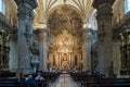 Basilica of Santa Maria del Coro in San Sebastian - Donostia, Spain Royalty Free Stock Photo