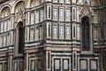 Basilica Santa Maria del Fiore (Duomo) detail Royalty Free Stock Photo