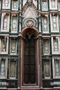 Basilica Santa Maria del Fiore (Duomo) detail Royalty Free Stock Photo