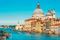 Basilica Santa Maria della Salute on the Grand Canal, Venice