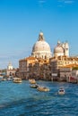 Basilica Santa Maria della Salute  in Venice Royalty Free Stock Photo