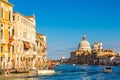 Basilica Santa Maria della Salute  in Venice Royalty Free Stock Photo