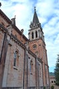 Basilica of Santa Maria la Real de Covadonga Royalty Free Stock Photo