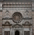 Basilica of Santa Maria Maggiore, the chapel Colleoni in Citta Alta, Bergamo, Italy Royalty Free Stock Photo