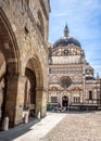 Basilica of Santa Maria Maggiore in Citta Alta, Bergamo, Italy Royalty Free Stock Photo