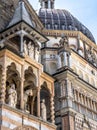 Basilica of Santa Maria Maggiore in Citta Alta, Bergamo, Italy Royalty Free Stock Photo