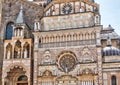 Basilica of Santa Maria Maggiore in Citta Alta in Bergamo, Italy Royalty Free Stock Photo