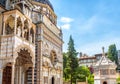 Basilica of Santa Maria Maggiore in Citta Alta of Bergamo, Italy Royalty Free Stock Photo