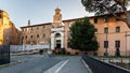 Basilica Santi Cosma e Damiano (Basilica of Saints Cosmas and Damian) in Rome, Italy Royalty Free Stock Photo