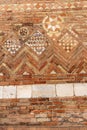 Basilica of Santo Stefano in Bologna Italy - Ancient brick wall Royalty Free Stock Photo