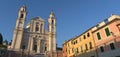 The Basilica of Santo Stefano in Lavagna near Genoa Royalty Free Stock Photo