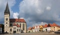 Basilica of st. Egidius and Town Hall, Bardejov, Slovakia