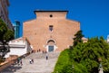 Basilica of St. Mary of the Altar of Heaven, Santa Maria in Ara Coeli at Campidoglio Capitoline hill in Rome in Italy