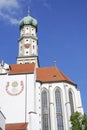 Basilica St. Ulrich Royalty Free Stock Photo