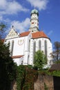 Basilica St. Ulrich Royalty Free Stock Photo