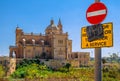 Basilica Of Ta Pinu Behind Sign