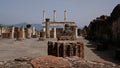 The Basilica, was the most sumptuous building of the Pompeii