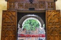 Basilica Wooden Doors La Compania Church Puebla Mexico Royalty Free Stock Photo