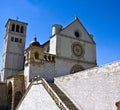 Basilicas of San Francesco d'Assisi Royalty Free Stock Photo