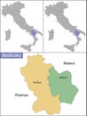 Basilicata is an administrative region in Southern Italy