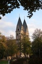Basilika St. Kastor or Basilica of Saint Castor in Koblenz, Germ Royalty Free Stock Photo
