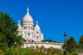 The Basilique du Sacre Coeur de Montmartre in Paris, France Royalty Free Stock Photo
