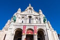 The Basilique du Sacre Coeur de Montmartre in Paris, France Royalty Free Stock Photo