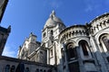 Basilique du Sacre Coeur. Paris, France. Royalty Free Stock Photo