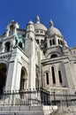 Basilique du Sacre Coeur. Paris, France. Royalty Free Stock Photo