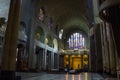 Basilique du Sacre-Coeur (Sacred Heart Basilica) in Brussels, Belgium. Inside view