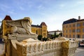 Basilique Notre-Dame de Fourviere in Lyon, France Royalty Free Stock Photo