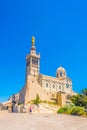 Basilique Notre-Dame de la Garde in Marseille, France Royalty Free Stock Photo