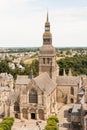 Basilique Saint-Sauveur in Dinan, France Royalty Free Stock Photo