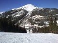 A-basin ski station Royalty Free Stock Photo