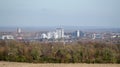 Basingstoke, Hampshire on a clear Winter day Royalty Free Stock Photo