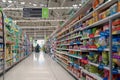 Basingstoke, UK - August 7 2017: RAcks and shelves of baby and i