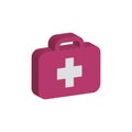 Health kit medicine first emergeny Royalty Free Stock Photo