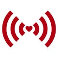 The Symbolism of Love in the WiFi Icon
