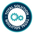 total solution stamp on white