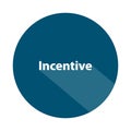 incentive badge on white