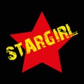 stargirl on black background