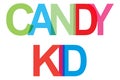 candy kid on white Royalty Free Stock Photo