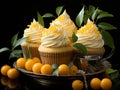 Apricot Cupcakes Golden Glow