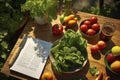 Garden Delights: The Essence of Healthy Eating. Generative AI