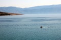 Baska, island Krk, Adriatic coast beaches, panorama, Croatia