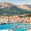 Baska, Krk, Croatia, Europe.